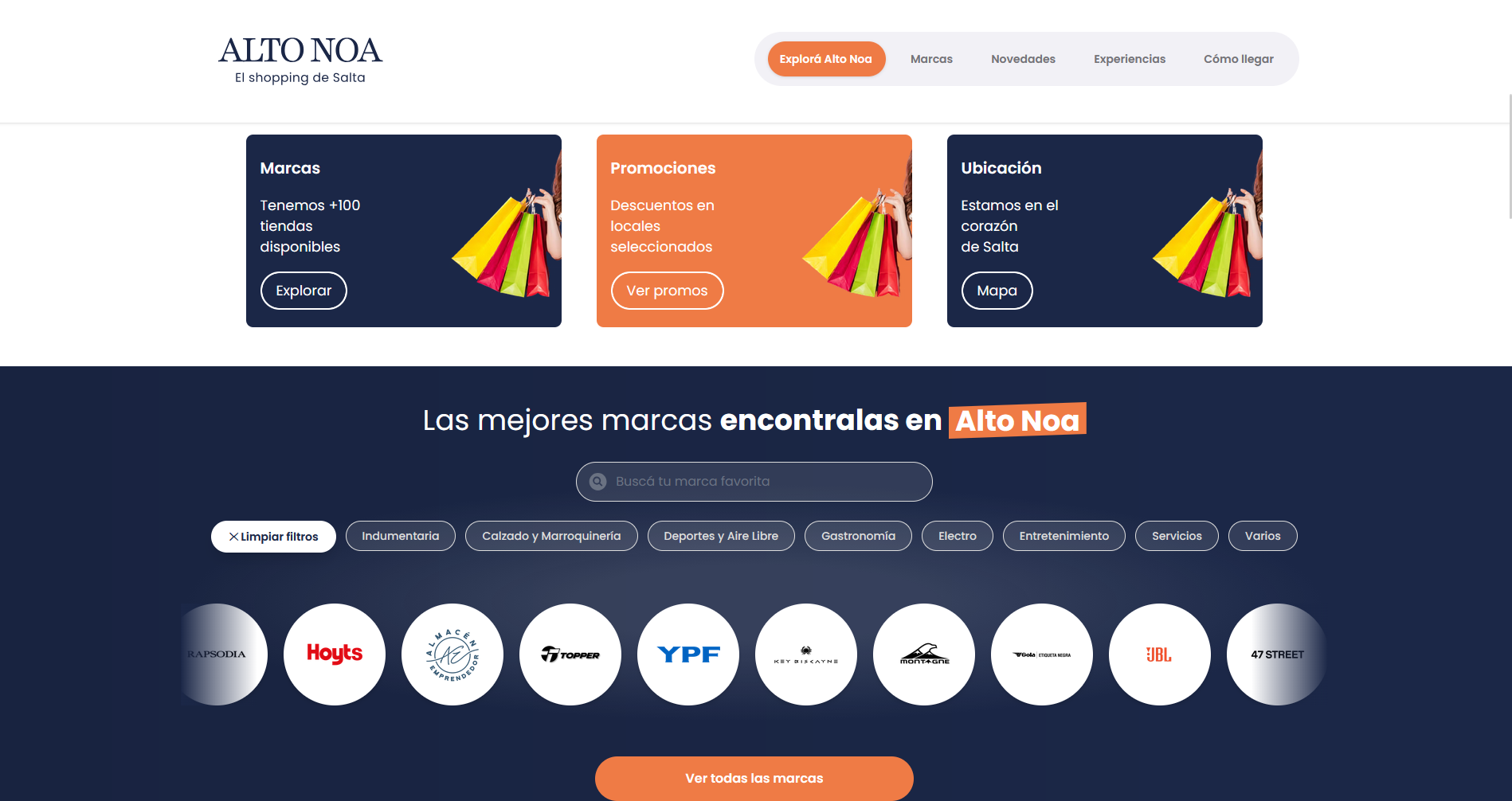 Web Alto Noa Shopping - 2