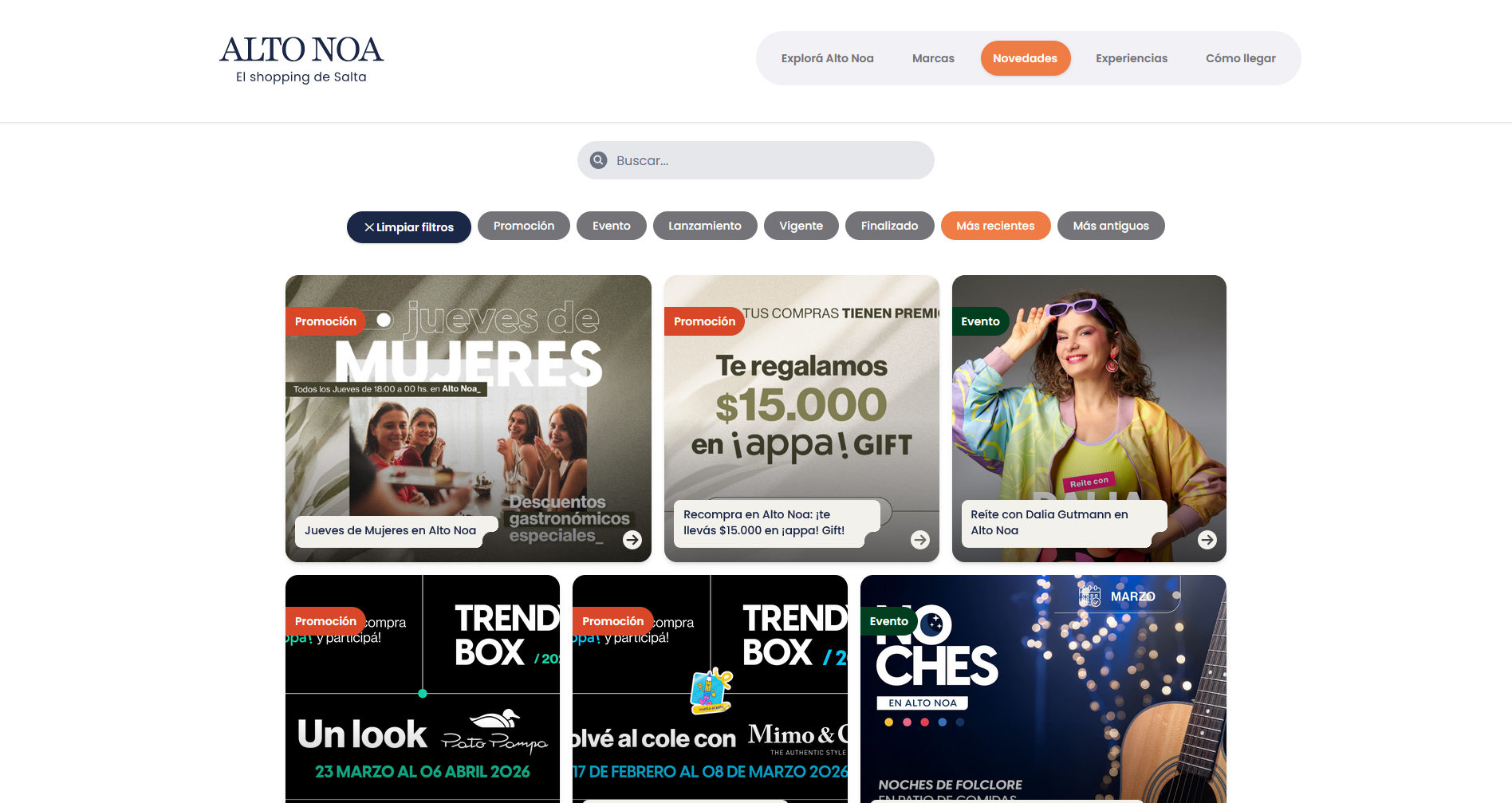 Web Alto Noa Shopping - 3