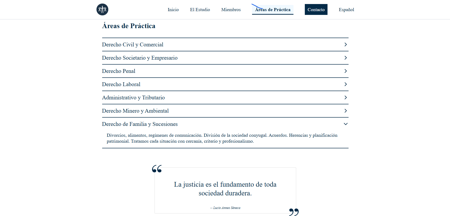 Amado Adet Abogados — Sitio Web Corporativo - 3