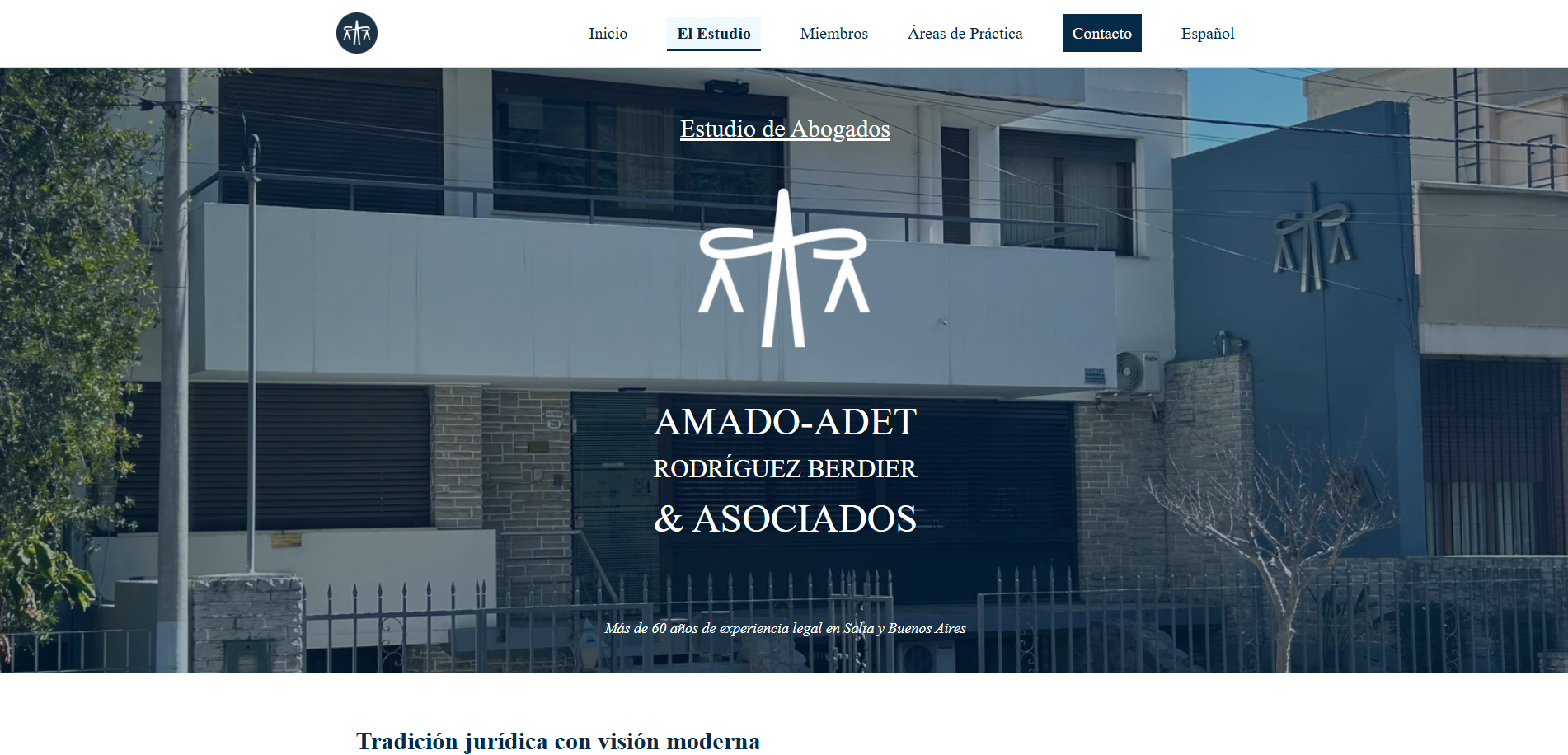 Amado Adet Abogados — Sitio Web Corporativo - 2
