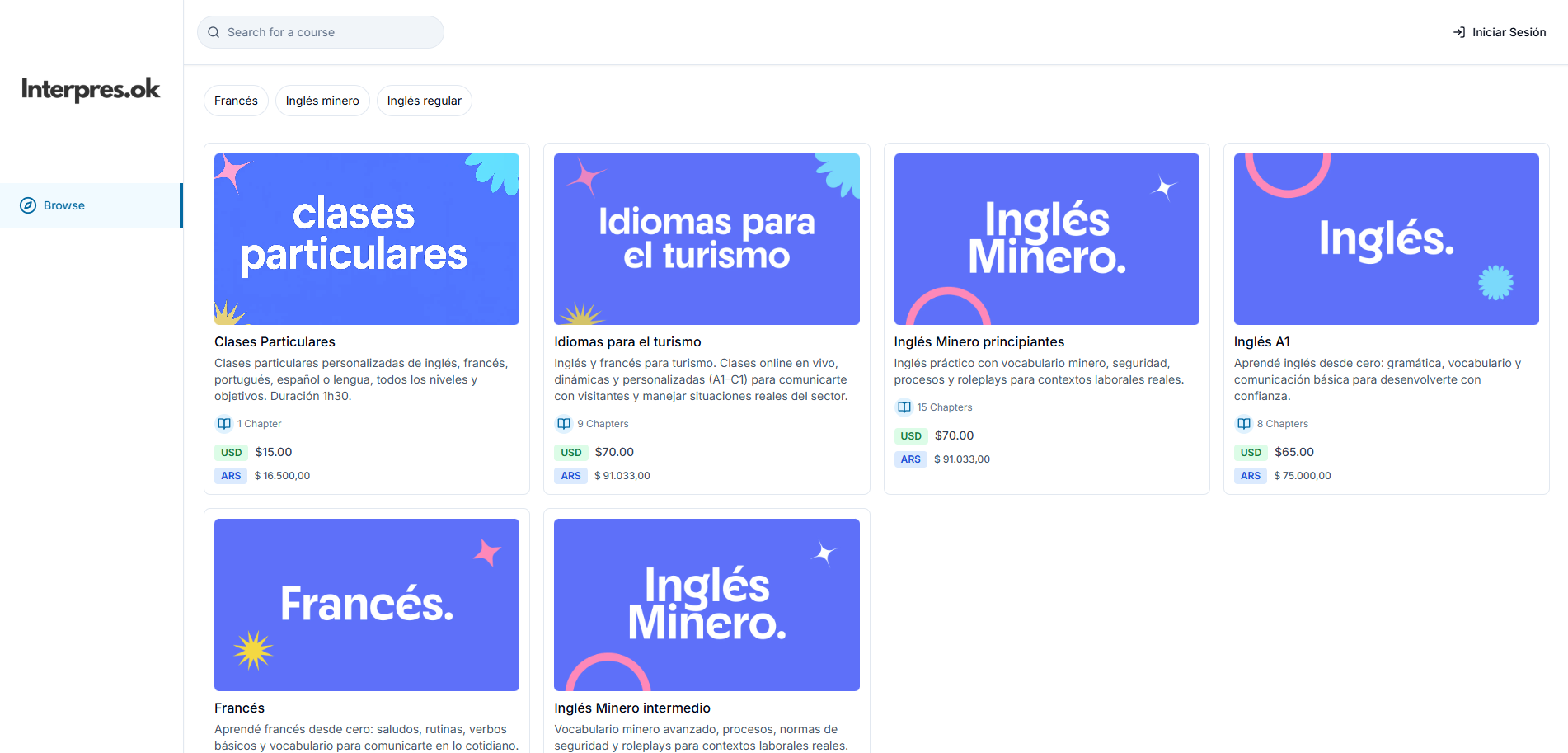 Interpres E-Learning & Landing Page - 3